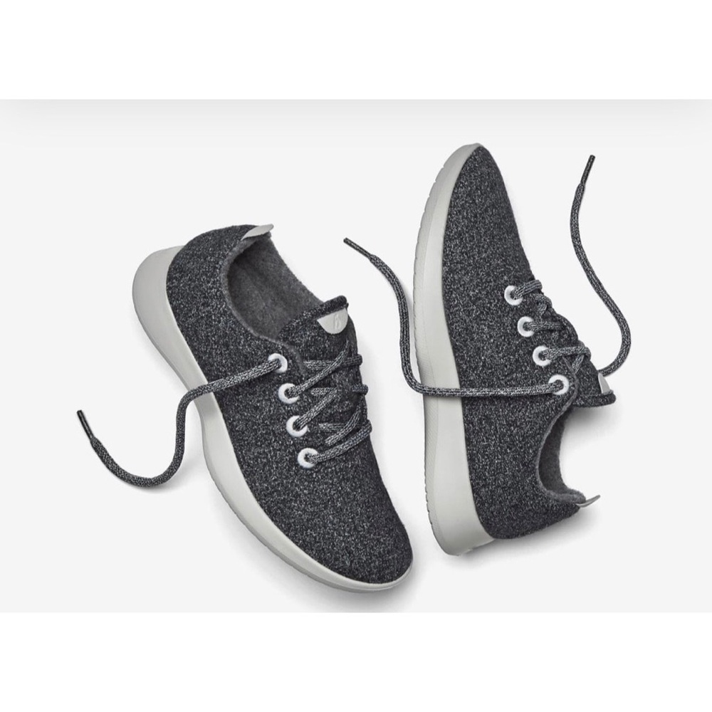 Women's Wool Runners-Natural Grey/Light Grey Sole